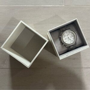 Michael Kors Clear Acetate Watch